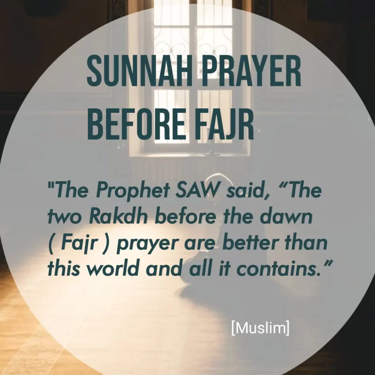 Sunnah Prayer Before Fajr (All You Need To Know)