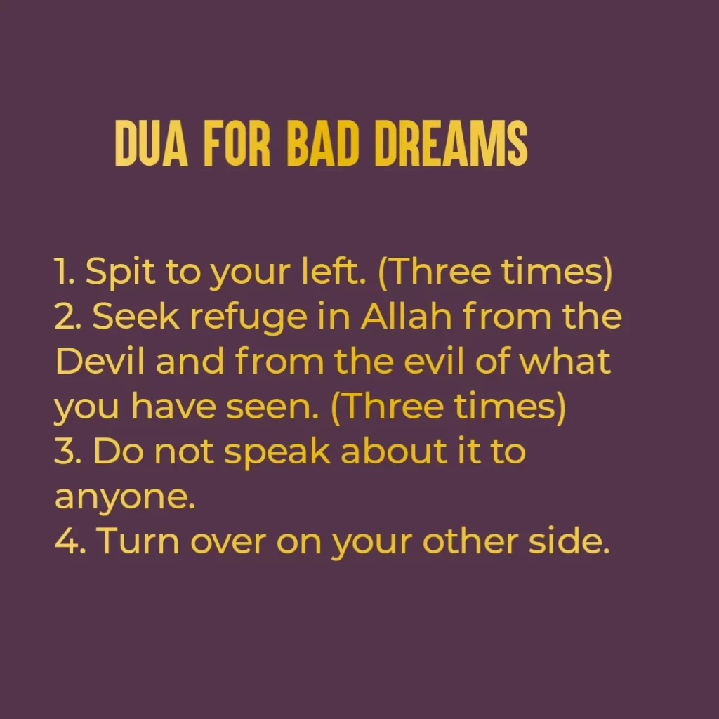Dua For Bad Dreams