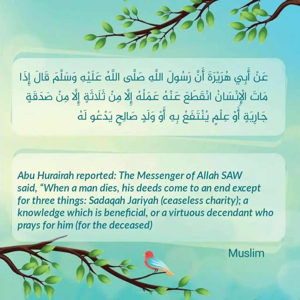 3 Deeds Continue After Death Hadith