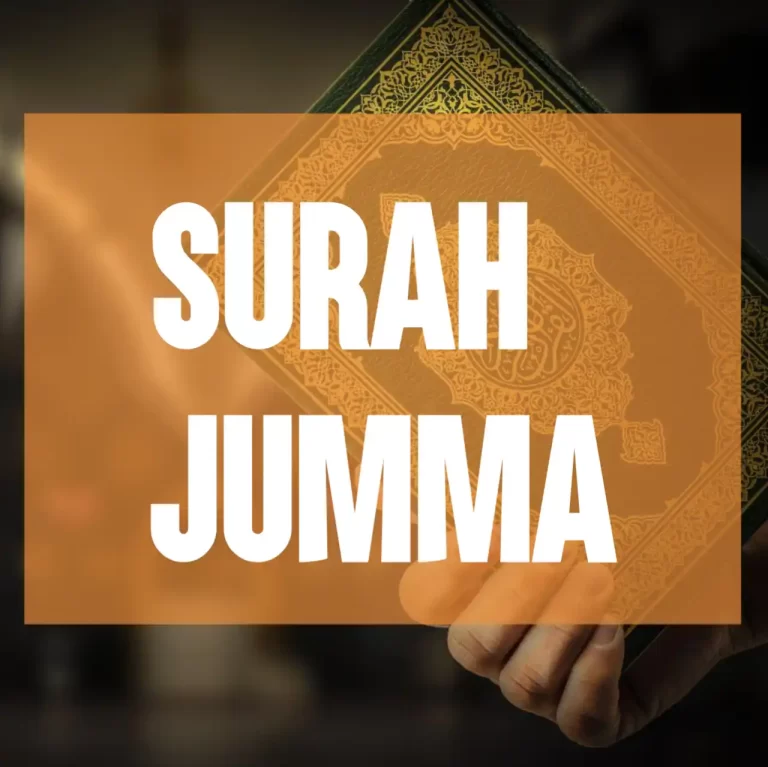 Surah Jumma Transliteration, Arabic, And Translation In English