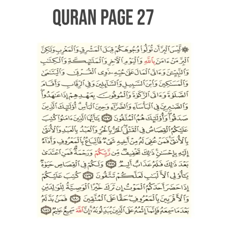 Quran Page 27 Full Translation In English