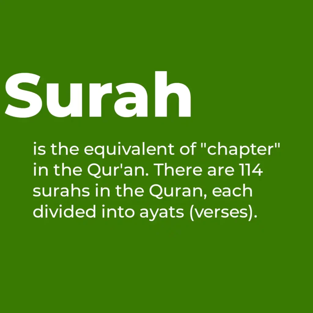 difference between dua and surah