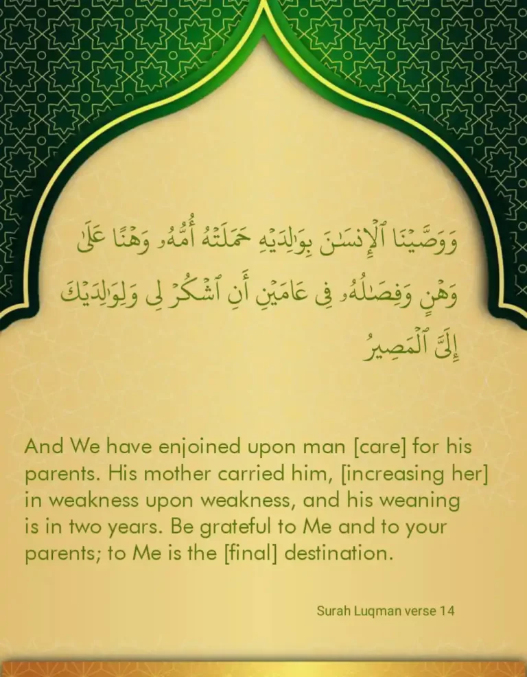 8 Quran Verses About Mother In Arabic And Meanings