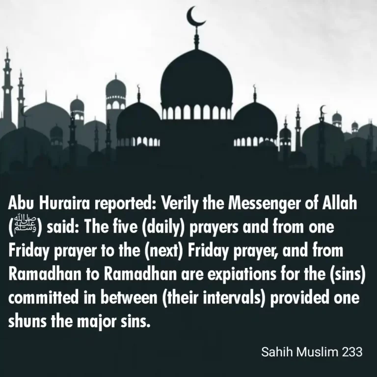 12 Hadith Jummah In English And Arabic Text