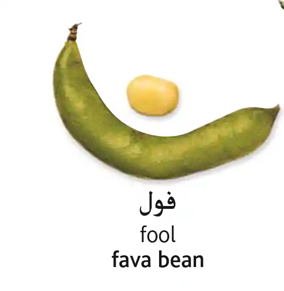 Vegetables in Arabic