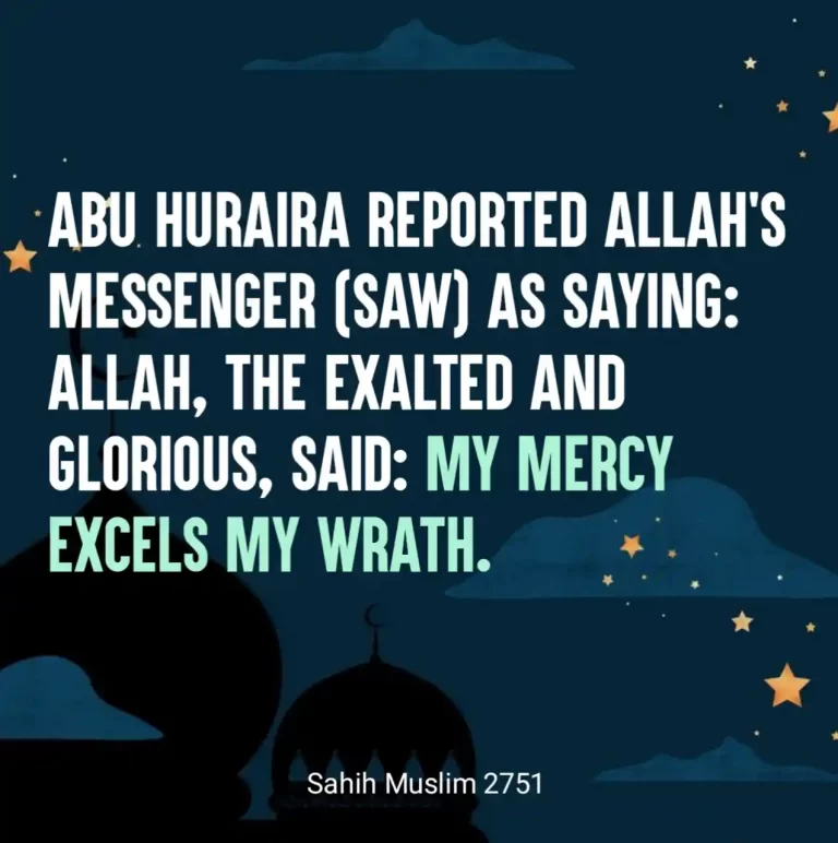 8 Hadith About Mercy Of Allah And Forgiveness In Arabic And Meaning