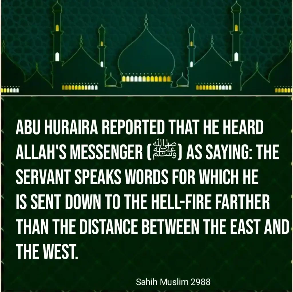 Hadith About Tongue