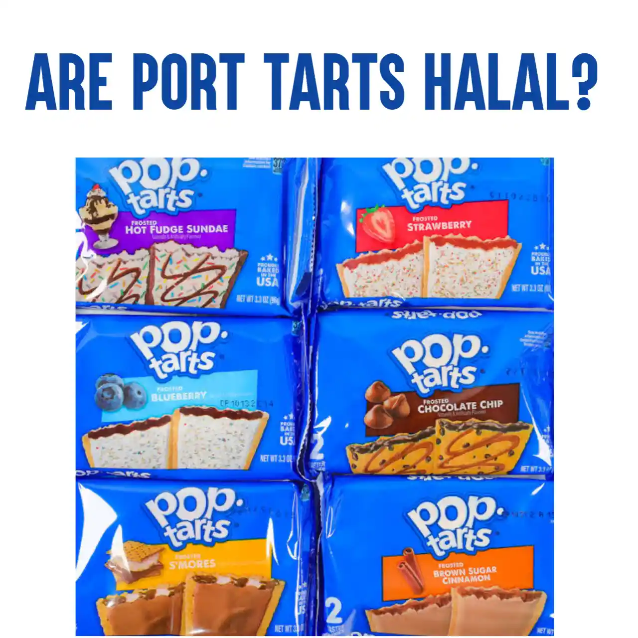 Are Port Tarts Halal