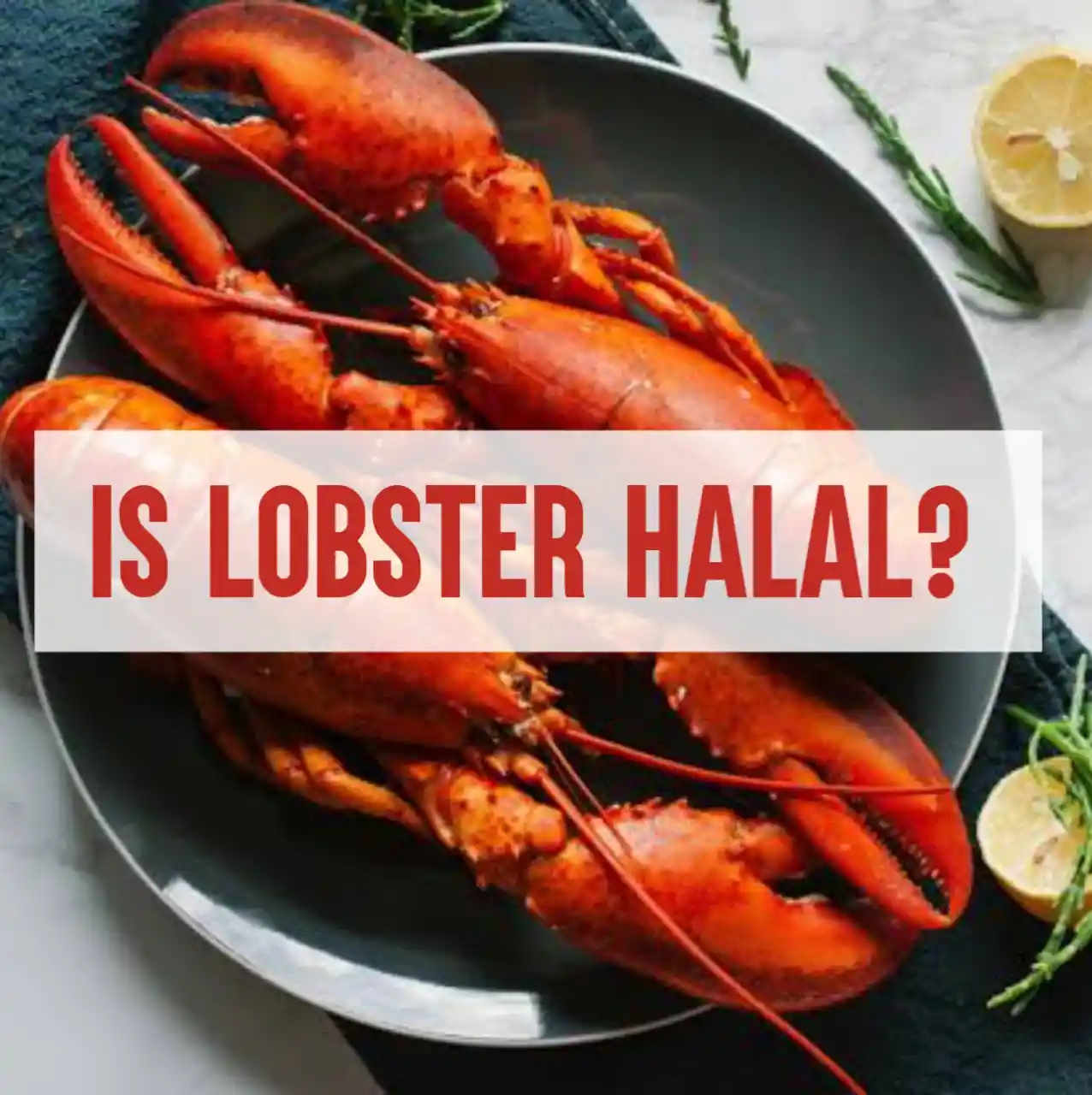 Is Lobster Halal