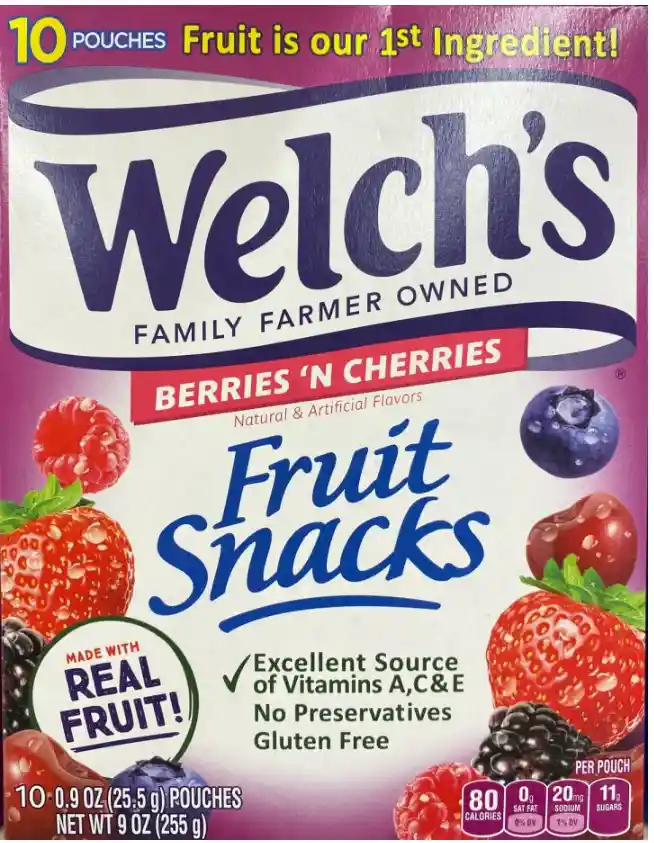 Are Welch's Fruit Snacks Halal