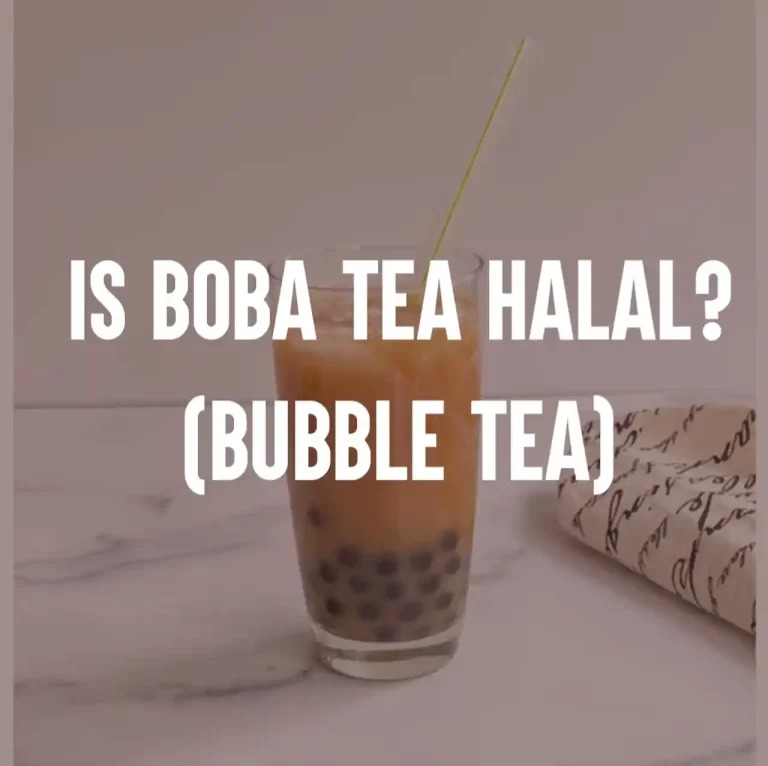 Is Boba Halal? (Bubble Tea)