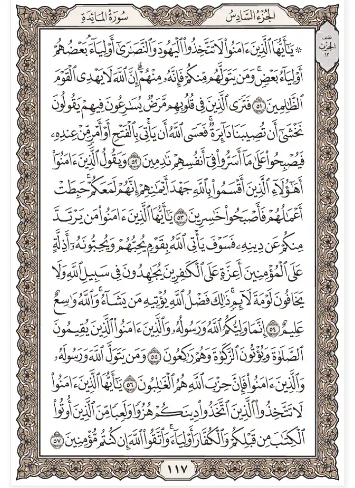 Juz 6 Quran
