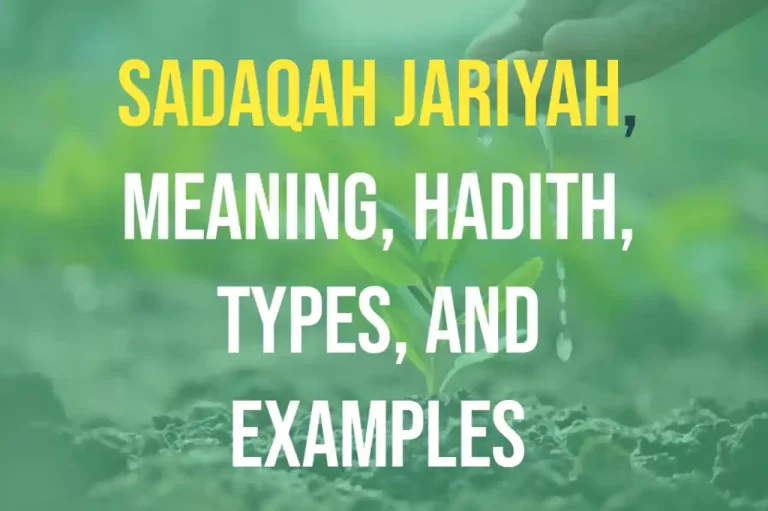What Is Sadaqah Jariyah? (MEANING, Types, Hadith, And Examples)