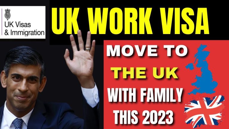 UK Immigration: How to Apply for UK Work and Family VISA