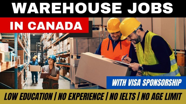 Warehouse Worker Jobs in Canada with Visa Sponsorship: Opportunities and Considerations